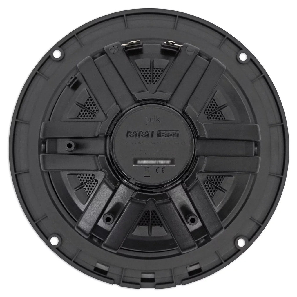 Polk Audio MM6502 6.5” 750w Component Car Speakers+Free Powered Monitor Speakers
