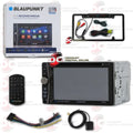Blaupunkt Double DIN 6.2 Navigation DVD CD player stereo USB AUX & Bleutooth with DiscountCentralOnline FL09BK Full License pLatitudee Night vision Waterproof back-up camera