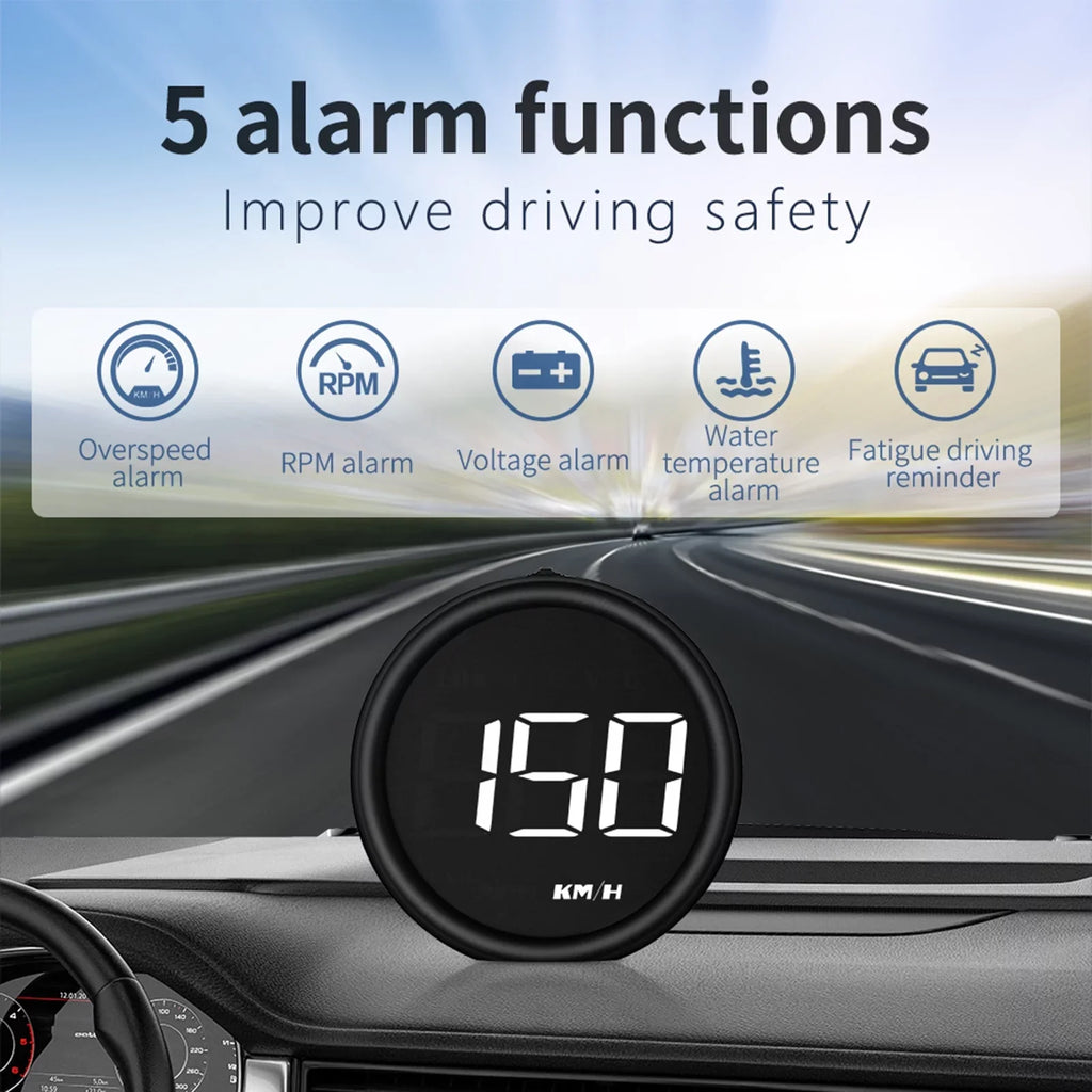 Moobody OBDII Speedometer Head-Up Display HUD for Car Diagnostic Detector Safe Driving