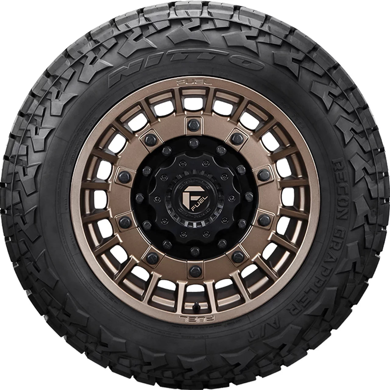 2 New Nitto Recon Grappler A/T All-Terrain Tire - 37X11.50R17 128R