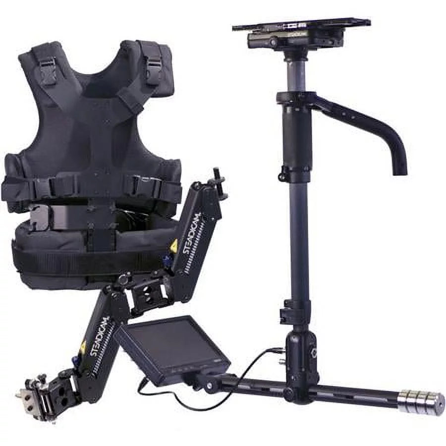 AERO Sled with 7" Monitor, A-15 Arm and Vest With SteadiCam  BP-U Battery Mount