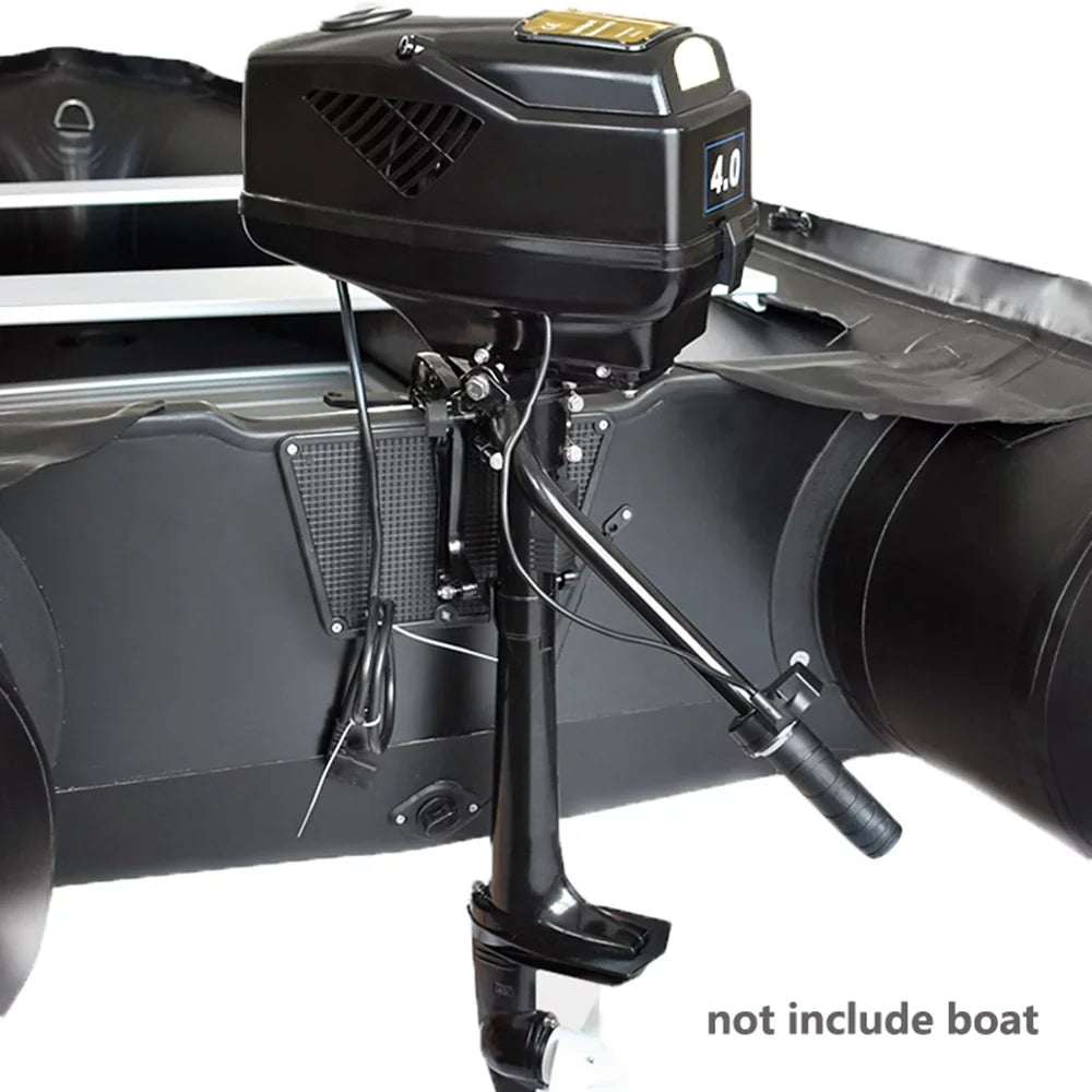 Techtongda 48V 4 Electric Outboard Trolling Motor Fishing Boat Engine Brushless Motor