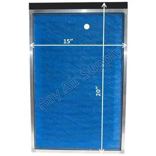 RayAir Supply 15x20 EarthPure Air Cleaner Replacement Filter Pads 15x20 Refills (3 Pack)