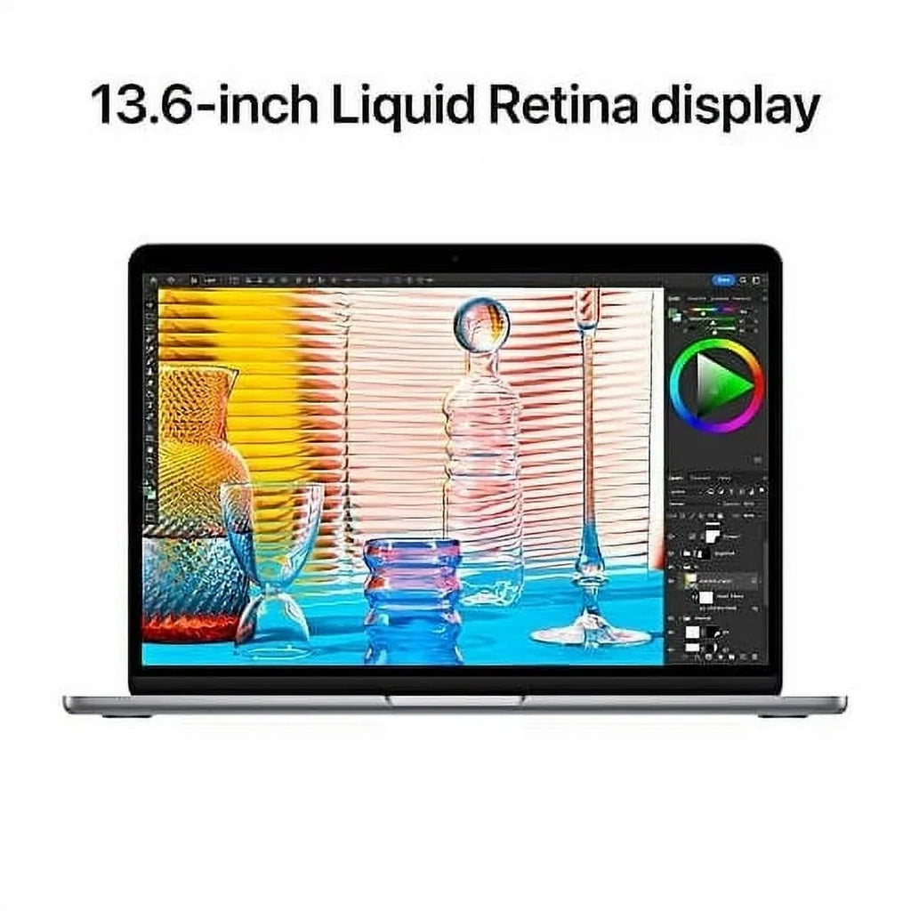 Restored 2022  MacBook Air Laptop with M2 chip: 13.6-inch Liquid Retina Display, 24GB RAM, 1TB SSD Storage, Midnight (Refurbished)