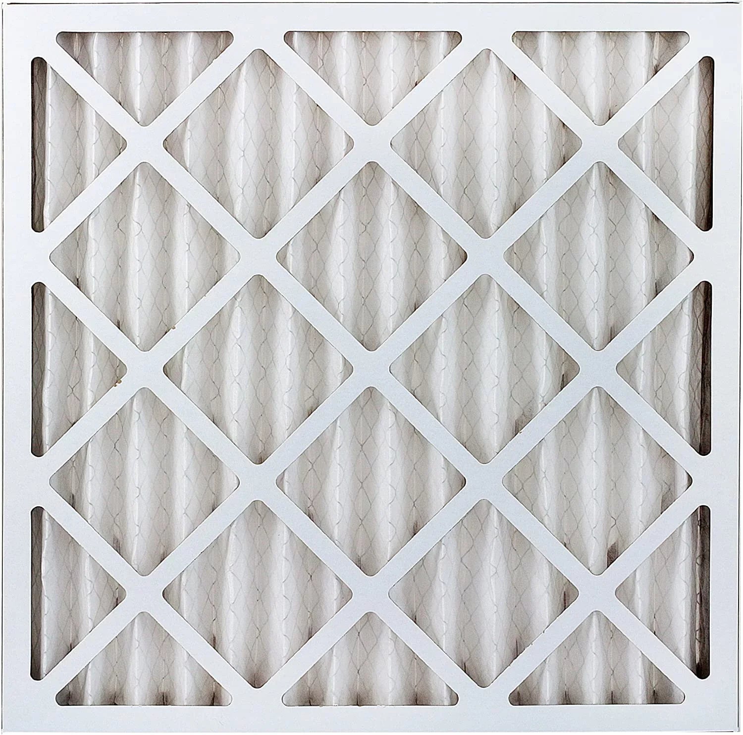 Filterbuy 25x25x4 MERV 13 Pleated HVAC AC Furnace Air Filters (5-Pack)