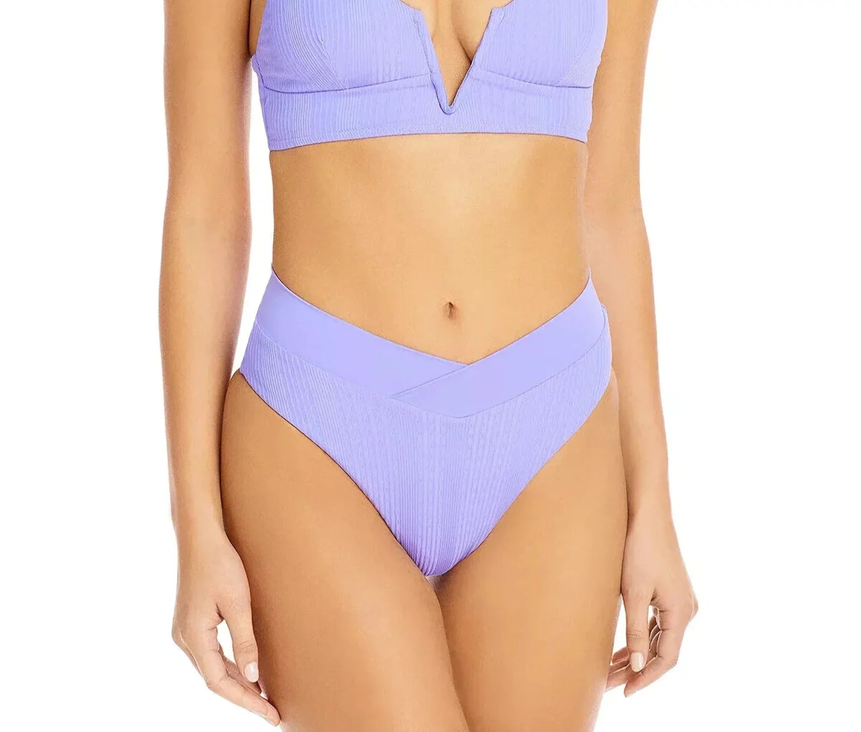 L Space Womens Bitsy Cuty High Waist Swim Bottom Separates