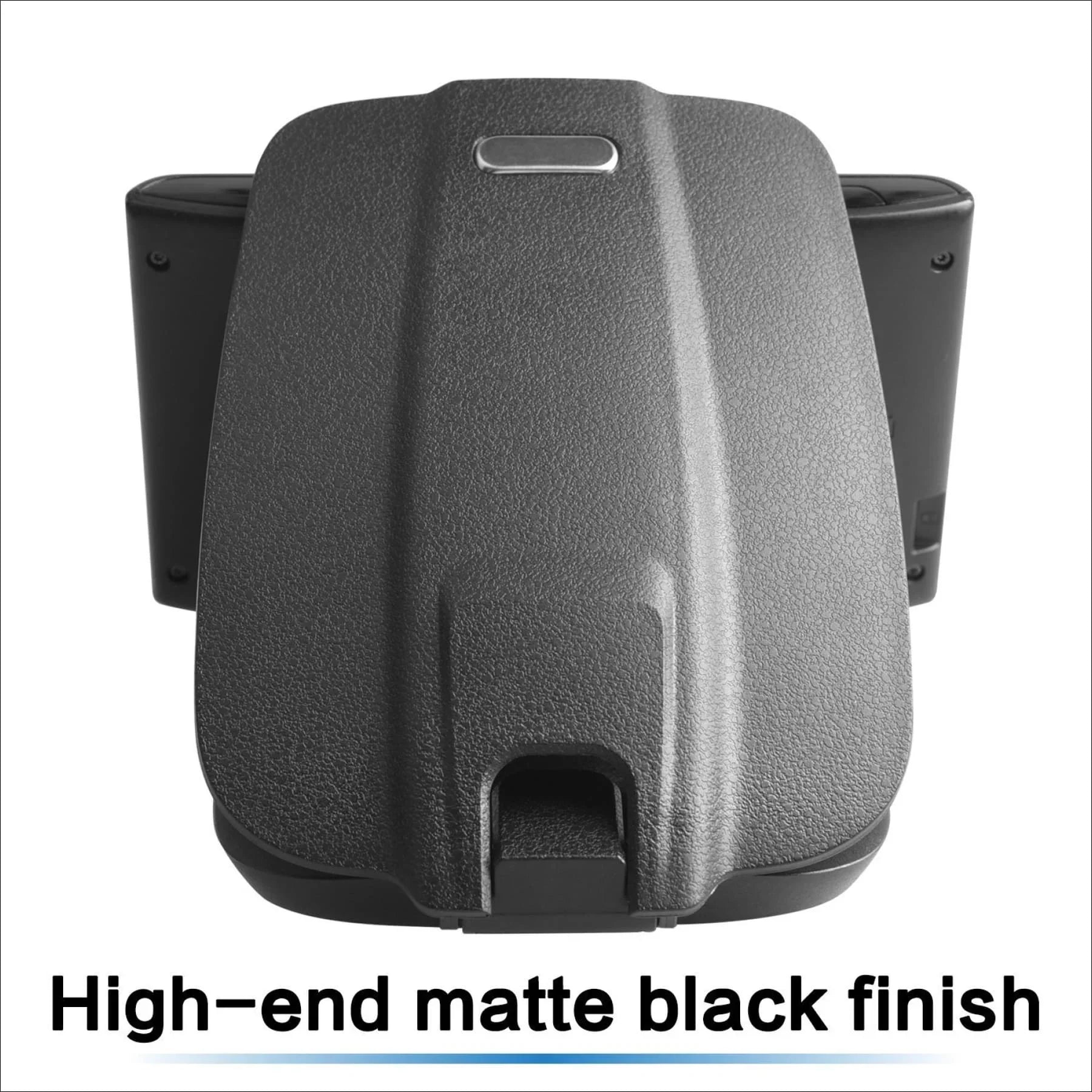 GPS Dash Mount Matte Black Dock for Garmin Nuvi Drive Dezl Drivesmart, Tomtom, Magellan Roadmate, Rand McNally, Navman, Cell Phone - Car Adhesive Non-Slip Dashboard Replacement Holder for Satnav