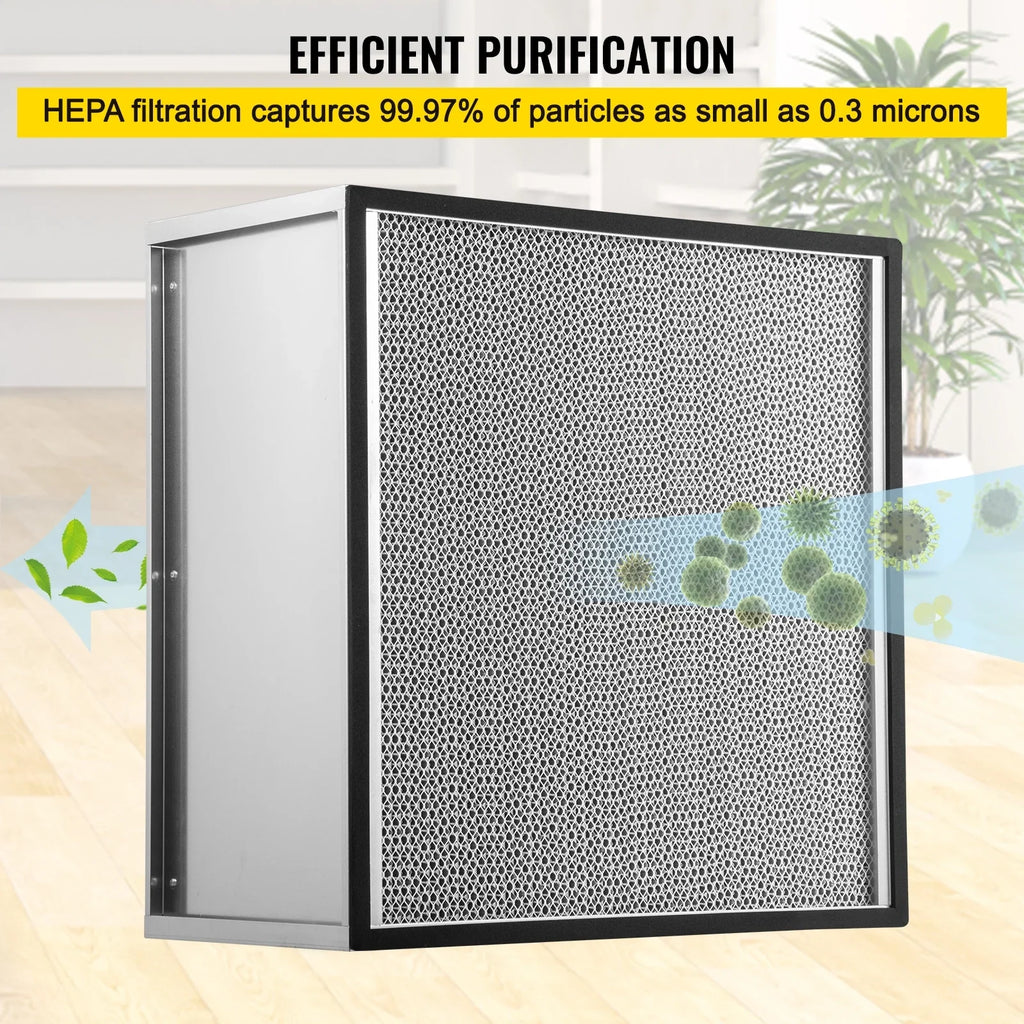 BENTISM 24''x24''x11.5'' HEPA Filter for Laminar Flow Hood 99.97% Efficient, 3 Microns
