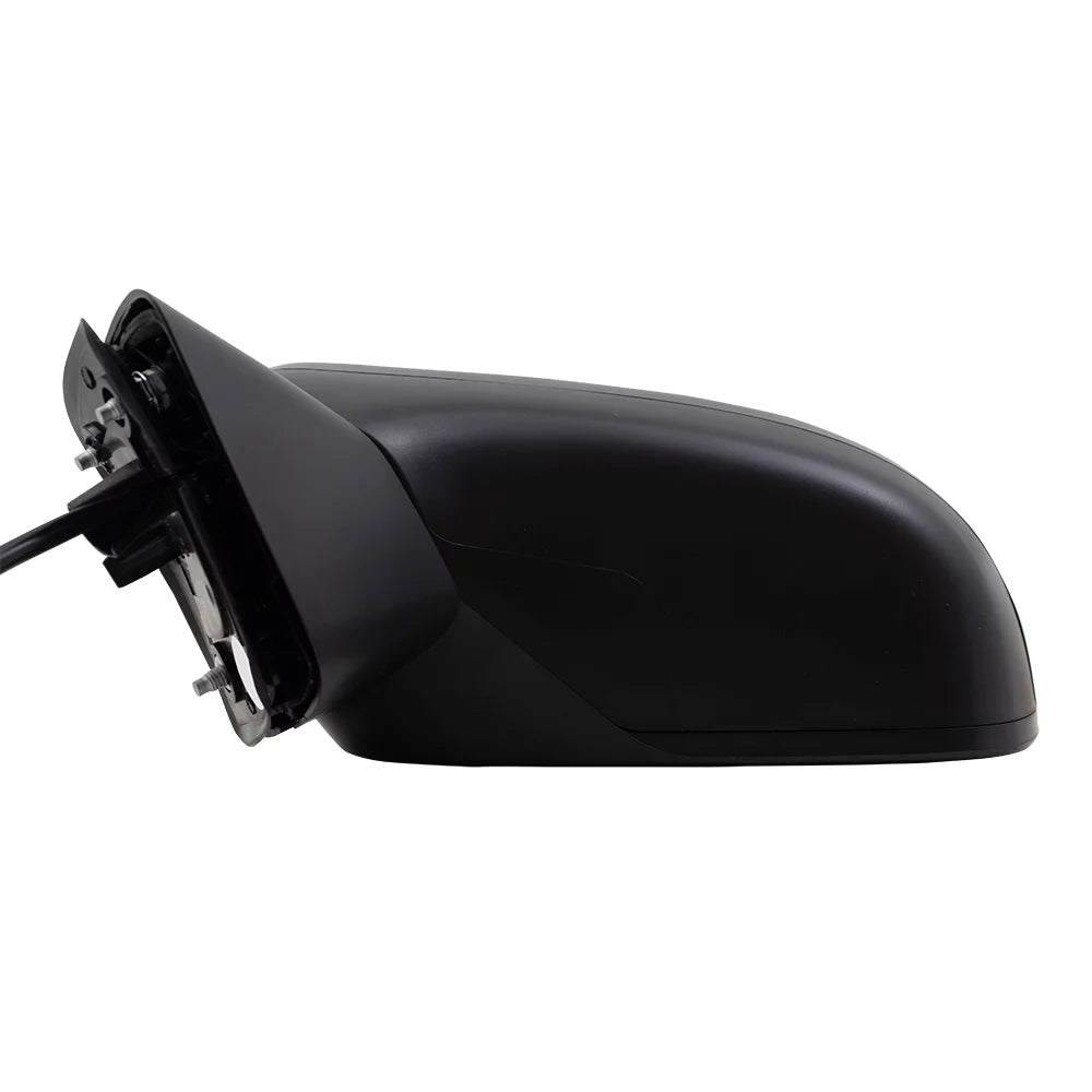 Brock Aftermarket Replacement Driver Left Passenger Right Power Mirror Without Heat-Camera Paint To Match Black Set Compatible With 2014-2015 Honda Civic