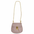 Pre-Owned Chloé Chloe Drew Chain Shoulder Bag 3S1031-9 Pink Leather Ladies (Good)