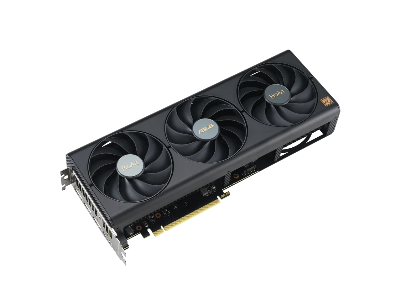 ASUS ProArt GeForce RTX 4070 SUPER OC Edition Graphics Card (PCIe 4.0, 12GB GDDR6X, DLSS 3, HDMI 2.1a, DisplayPort 1.4a) PROART-RTX4070S-O12G