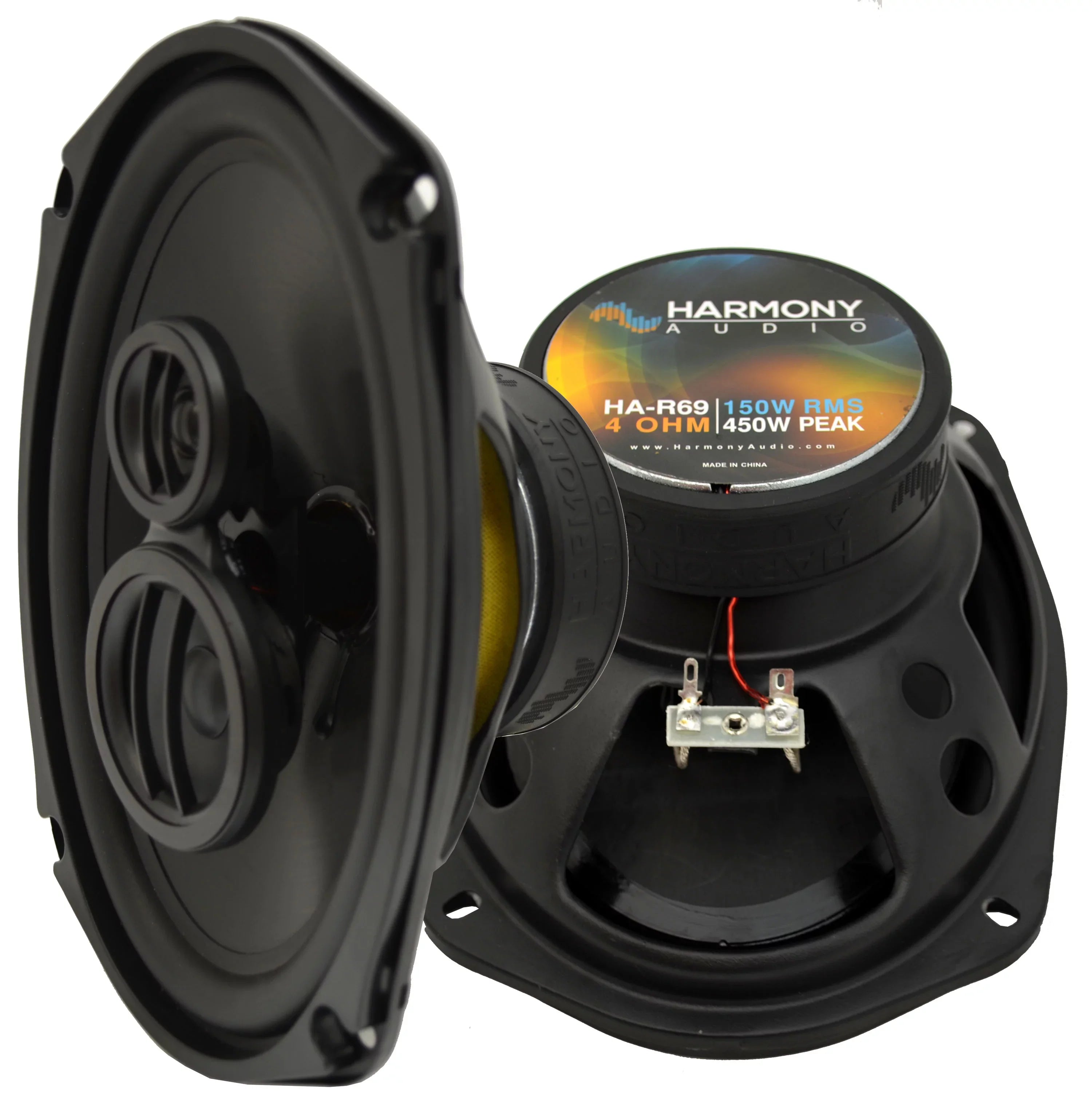 Fits Volvo S70 1998-2000 Rear Deck Replacement Speaker Harmony HA-R69 Speakers