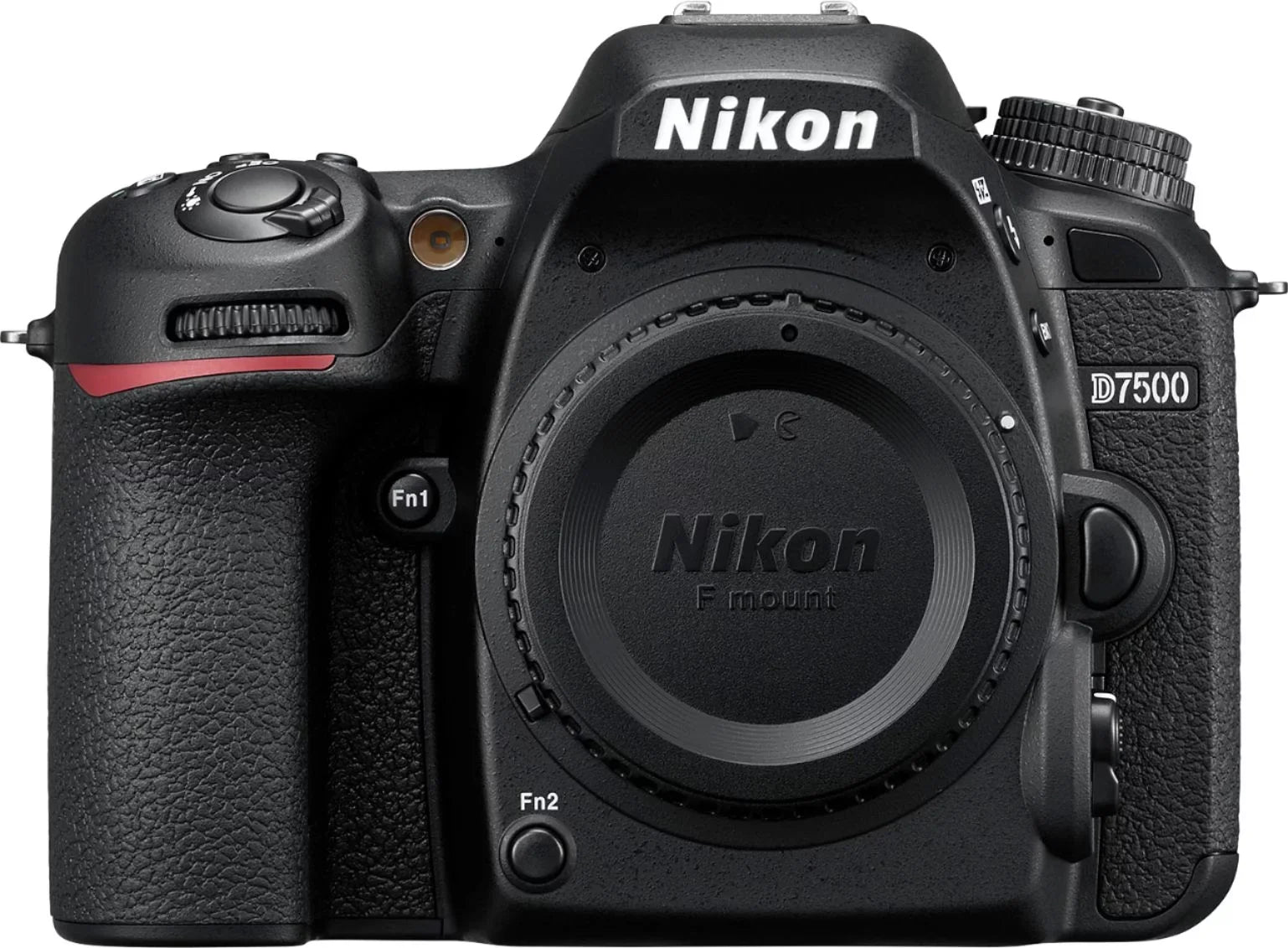 D7500 20.9MP DSLR Digital Camera W/ 18-55mm VR Lens and 70-300mm ED Lens + 2 Pcs SanDisk 64GB Memory Card Bundle (Black)
