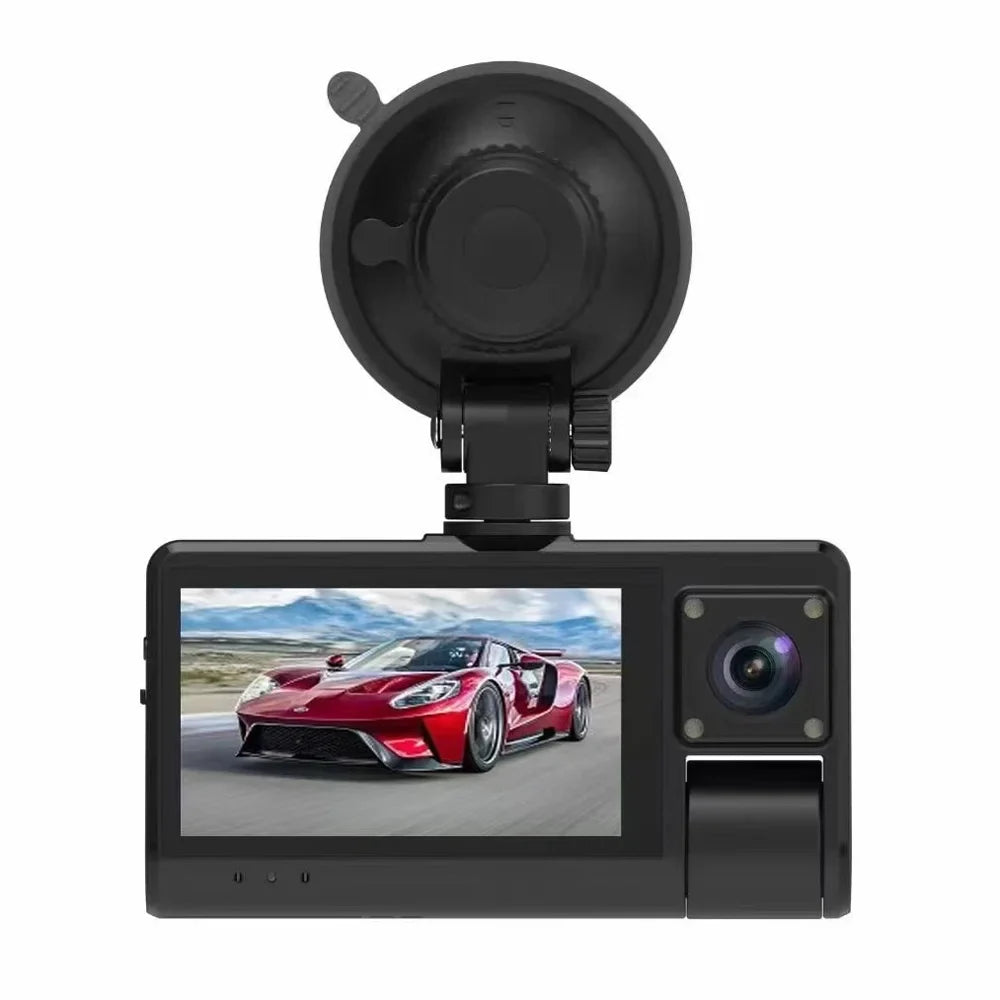 Dcenta Dash Cam, Car Video Recording Camcorder with Touched Screen Mirror, WIFI Interconnection for Enhanced Auto Safety