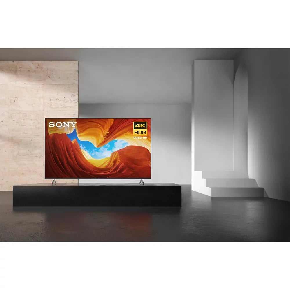 XBR55X900H 55-inch 4K UHD Full Array LED Smart TV 2020 Bundle with Deco Gear Sound Bar with Subwoofer, Wall Mount, 6-Outlet Surge Adapter, Screen Cleaner and TV Essentials 2020