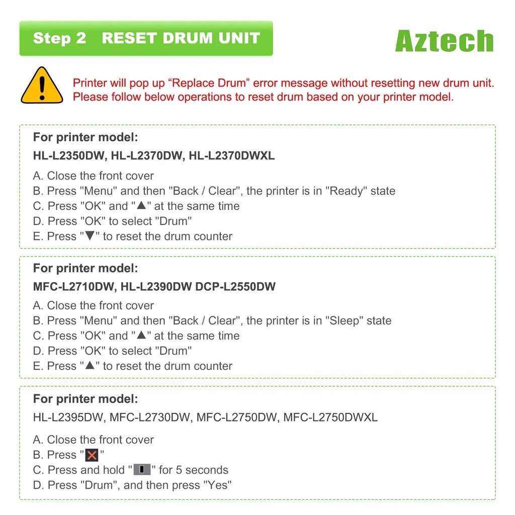 DR730 Drum Unit Compatible for Brother DR-730 Use on HL-L2395DW HL-2370DW HL-2390DW MFC-L2690DW MFC-L2710DW MFC-L2717DW MFC-L2750DW DCP-2550DW Printer (Black, 3-Pack)