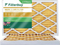 Filterbuy 15x30x2 MERV 11 Pleated HVAC AC Furnace Air Filters (2-Pack)
