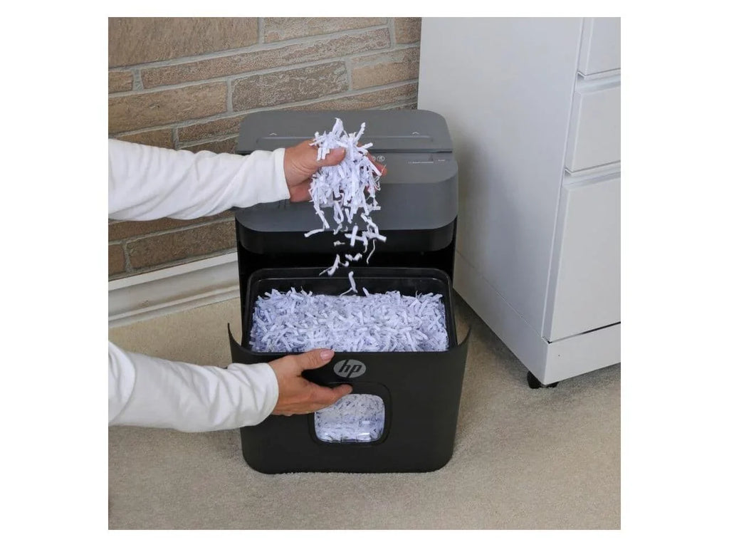 Royal CC12 Paper Shredder - Cross Cut - 12 Per Pass - for shredding Paper, Staples, Credit Card, Envelope - 8.75" Throat - 2 Minute Run Time - 30 Minute Cool Down Time - 3.40 gal Wastebin Capacit