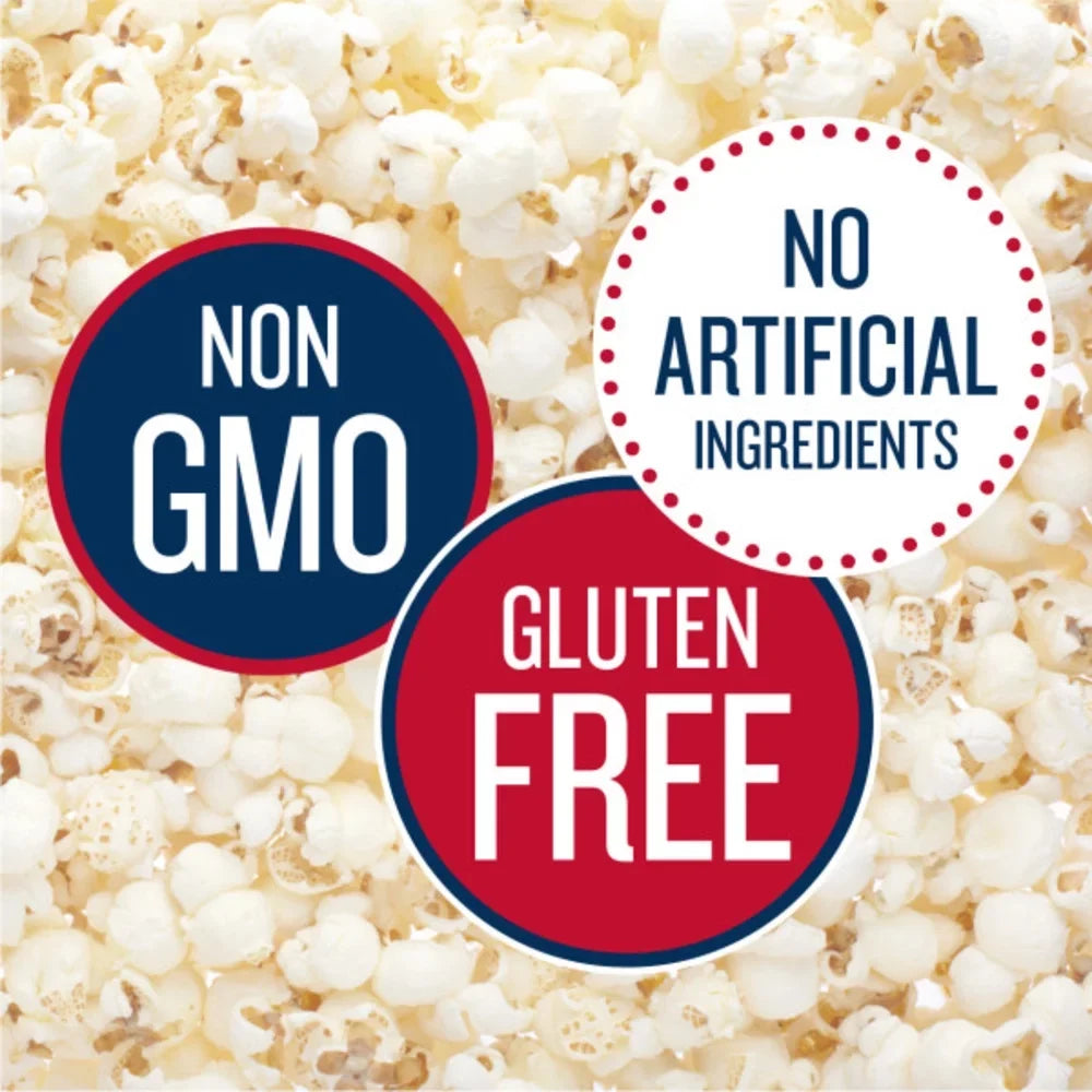 SkinnyPop Gluten-Free Original and White Cheddar Popcorn Variety Pack, 0.5 oz, 40 Count