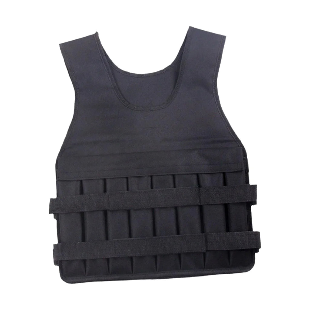 funtasica Loading Vest Exercise Jacket for Boxing Running Gym Fitness 8 Pockets Exercise Slim Design Strength Training Body Weight Vest