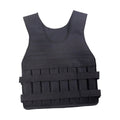 funtasica Loading Vest Exercise Jacket for Boxing Running Gym Fitness 8 Pockets Exercise Slim Design Strength Training Body Weight Vest