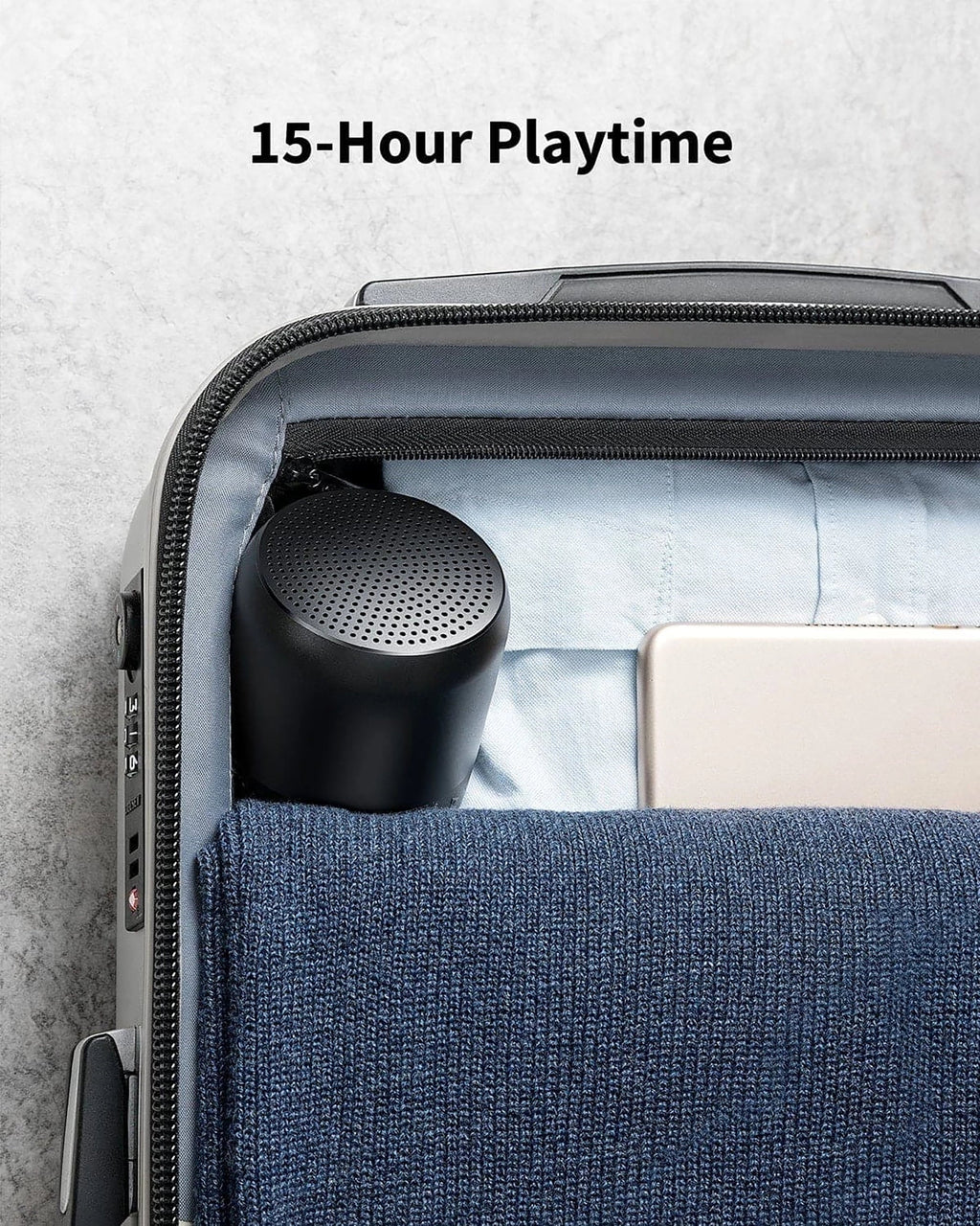 Soundcore by Anker- Mini 2 Portable Speaker | IPX7 Waterproof | 15-Hour Playtime | Black | A3107Z11