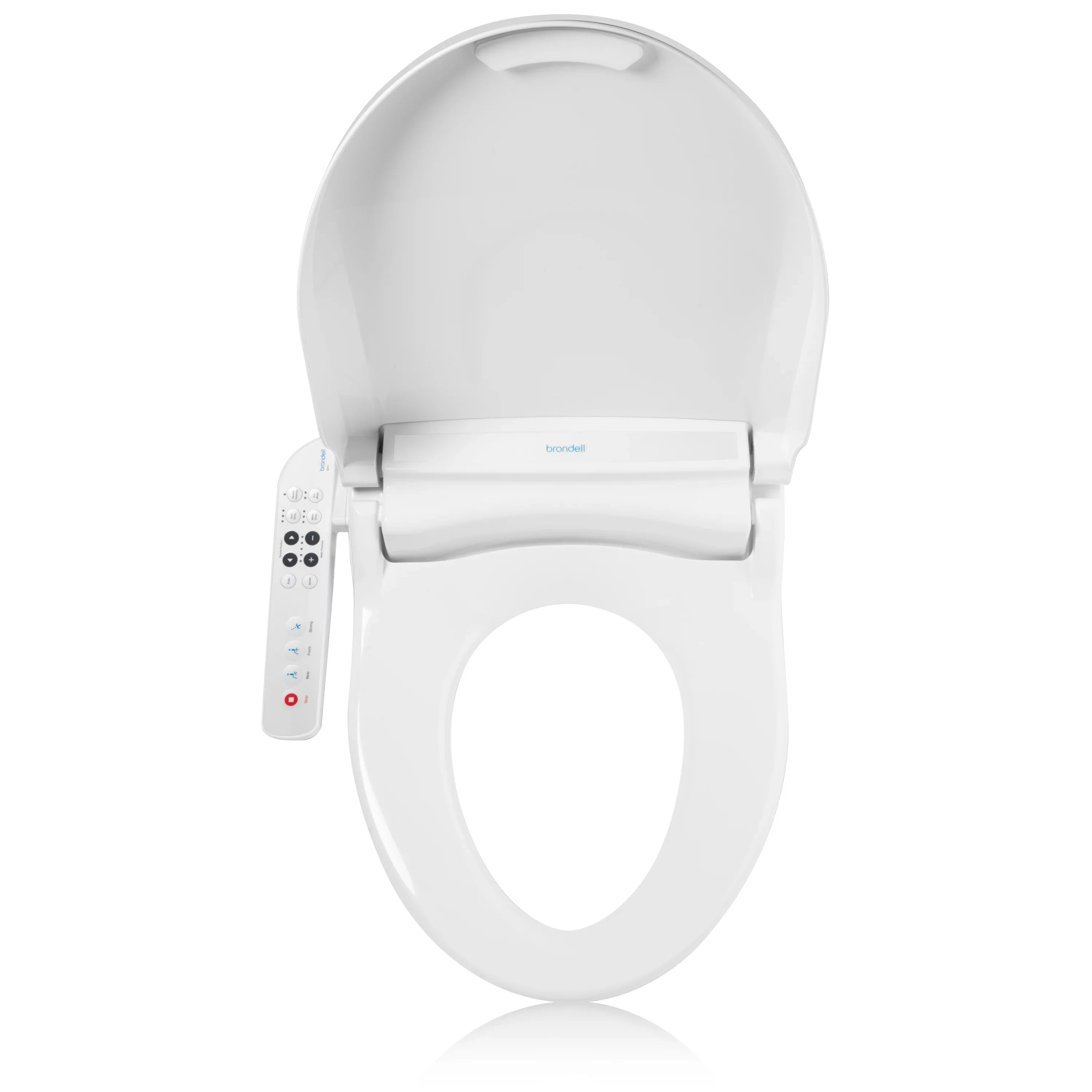Brondell Swash Select BL67 Sidearm Bidet Seat, Round White