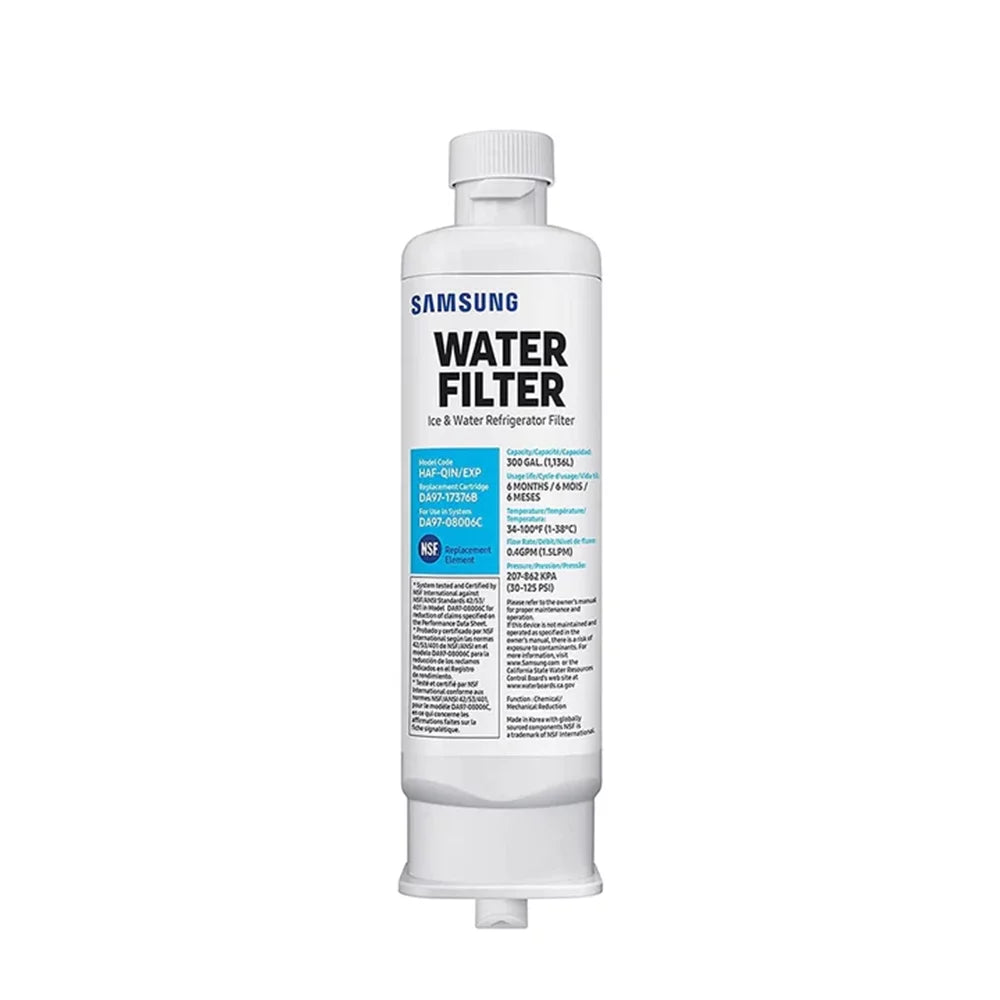 3 PACK DA97-17376B,DA97-08006C,HAF-QIN,HAF-QIN/EXP Refrigerator Water Filter Replacement