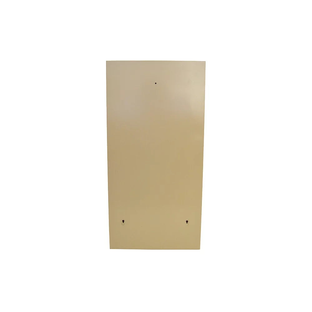 EQCOTWEA Key Cabinet 100 Hooks Lock Box Wall Mount Key Organizer Beige