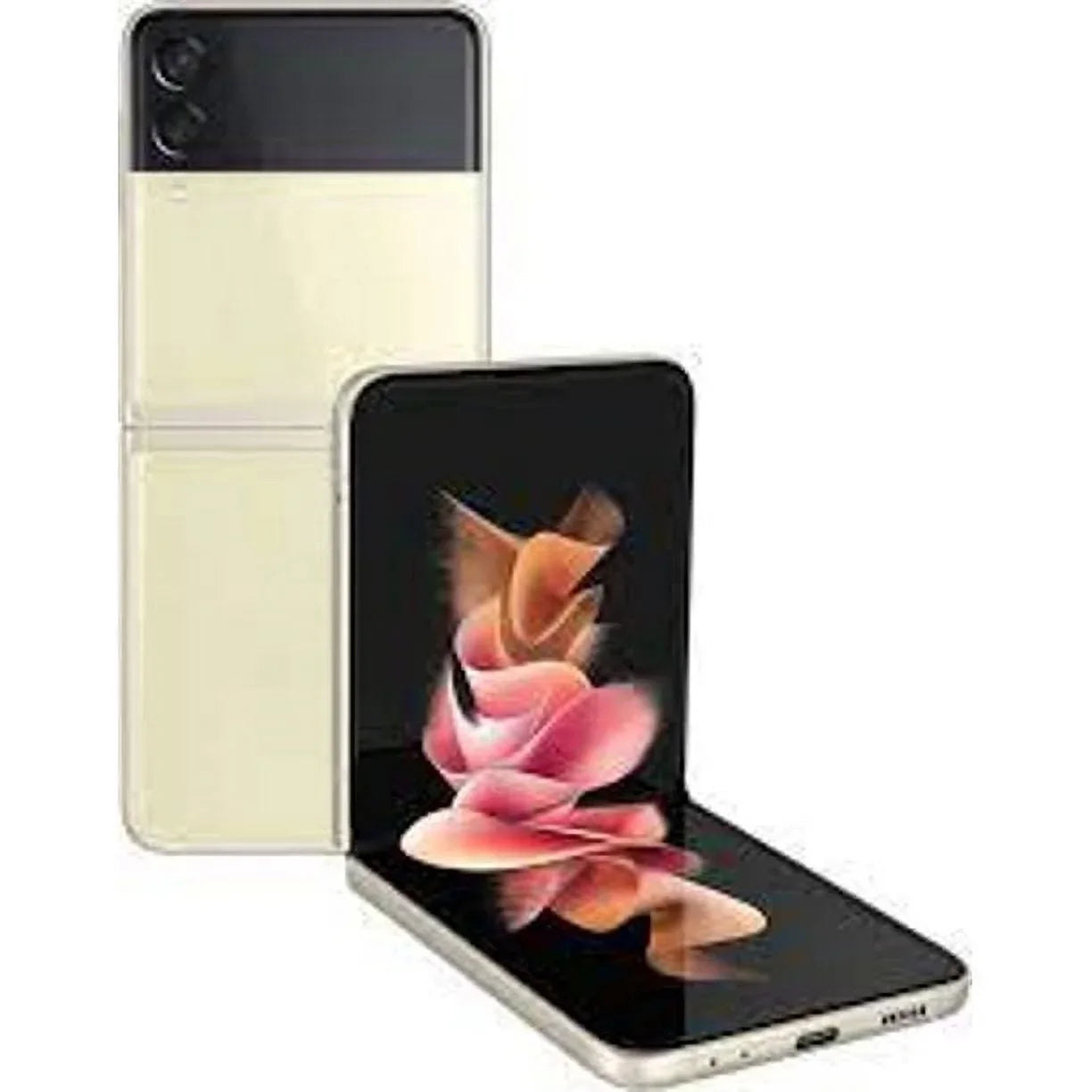 Pre-Owned  Galaxy Z Flip 3 5G F711U 128GB Cream Unlocked Smartphone (Refurbished: Good)