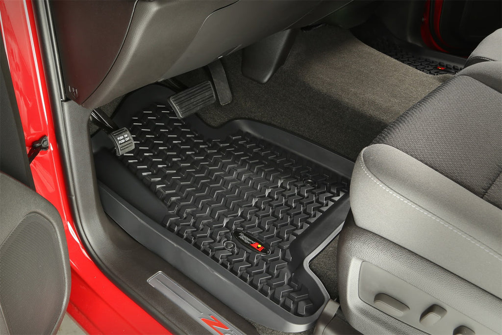 Rugged Ridge by RealTruck | Floor Liner, Rear | Dmc-12950.19 | Compatible with 1984-2001 Jeep Cherokee XJ