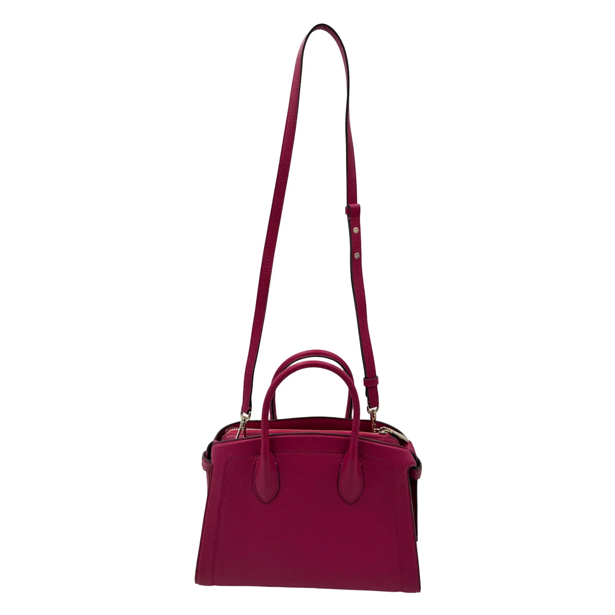 Kate Spade Knott Colorblocked Medium Zip Top Satchel - Renaissance Rose Multi