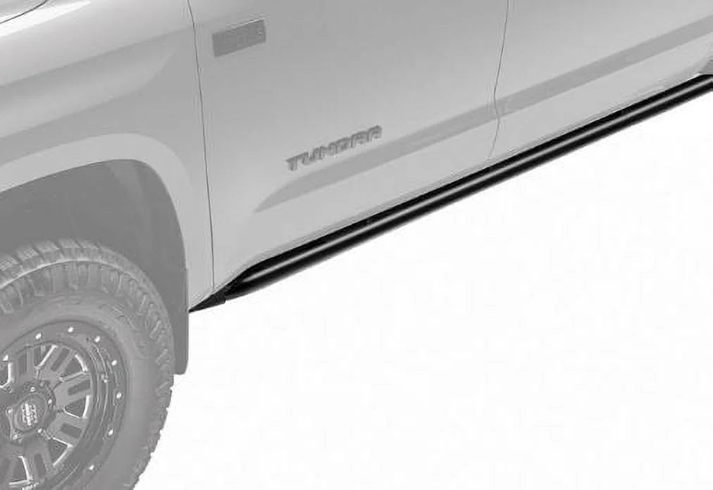 N-Fab by RealTruck Rkr Rails | Textured Black | T074Rkrqc | Compatible with 2007-2021 Toyota Tundra Double Cab All Beds, SRW Gas
