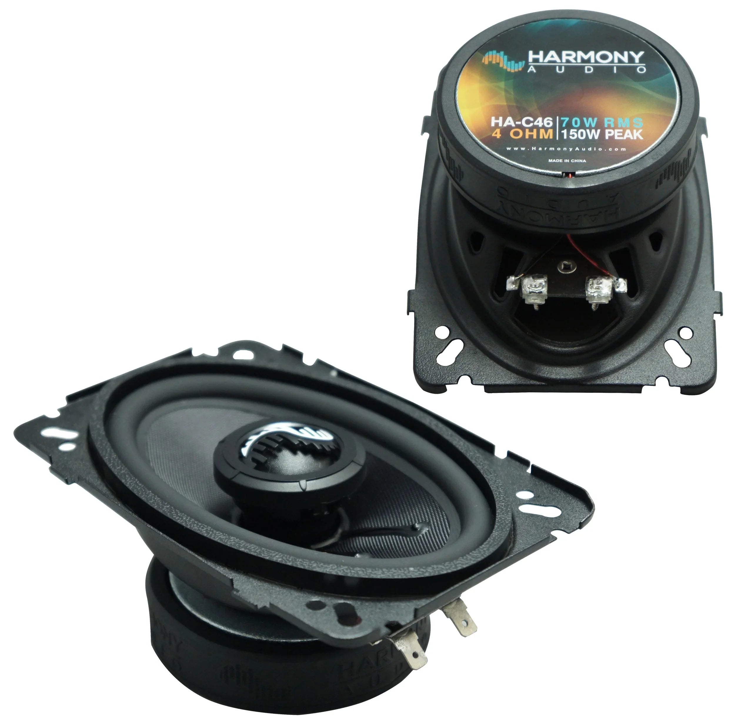 Fits GMC Sierra Classic 2007 Rear Pillar Replacement Harmony HA-C46 Speakers