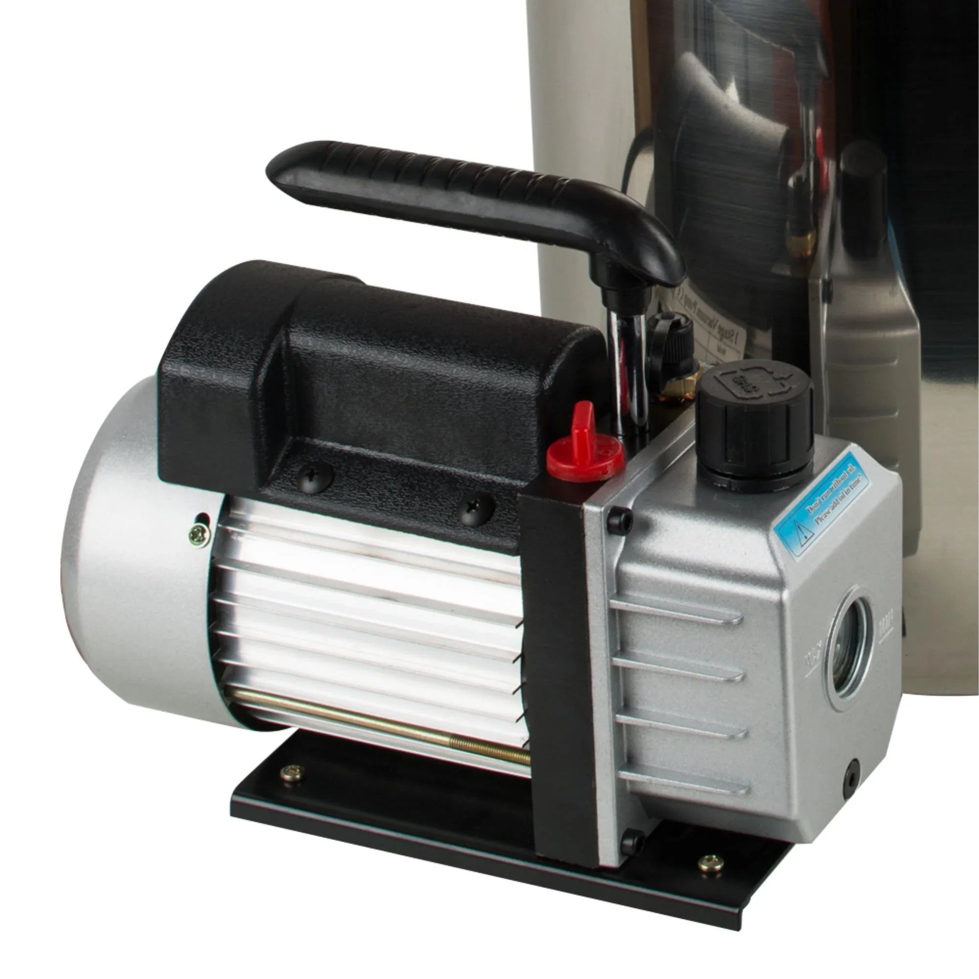 Efficiently Eliminate Air Bubbles with our Stainless Steel Silicone Machine & Powerful 3CFM Vacuum Pump - Ultimate 5 Gallon Vacuum Degassing Chamber Kit