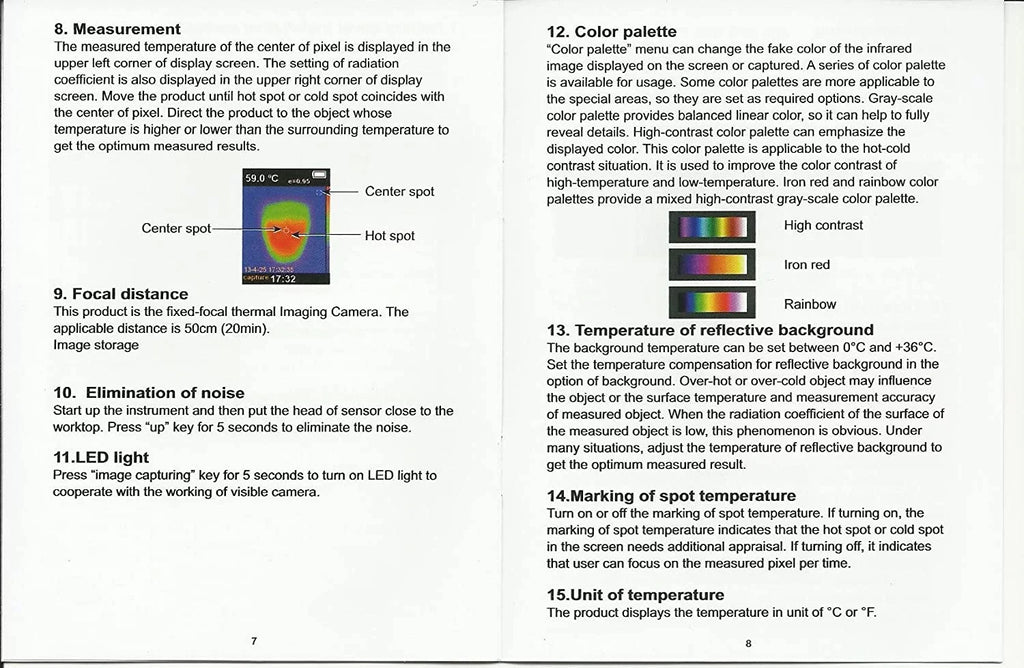 Perfectprime IR0002, Infrared IR Thermal Imager & Visible Light Camera with IR-Black