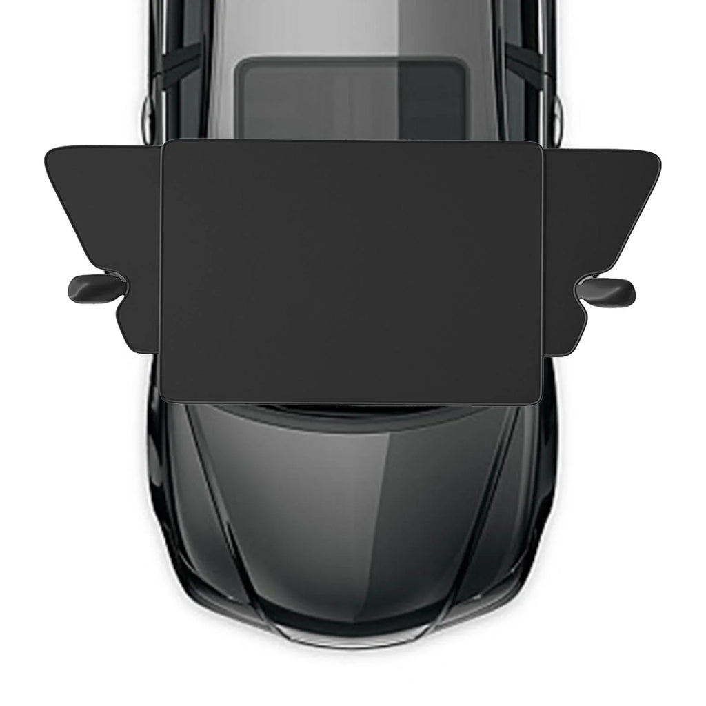 funtasica Car Windshield Cover Winter Snow Cover Front with Storage Bag, Protection, Car Snow Ice Cover Windproof for SUV, Cars, Truck