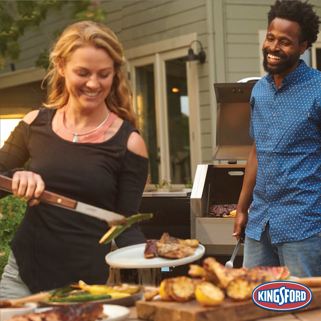 Kingsford Signature Flavors Oak Charcoal Briquettes with Basil, Sage, and Thyme, 8 lb