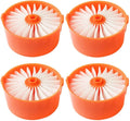 4 Pack Filter Element for + DECKER BSV2020G Wireless Vacuum Cleaner Accessory