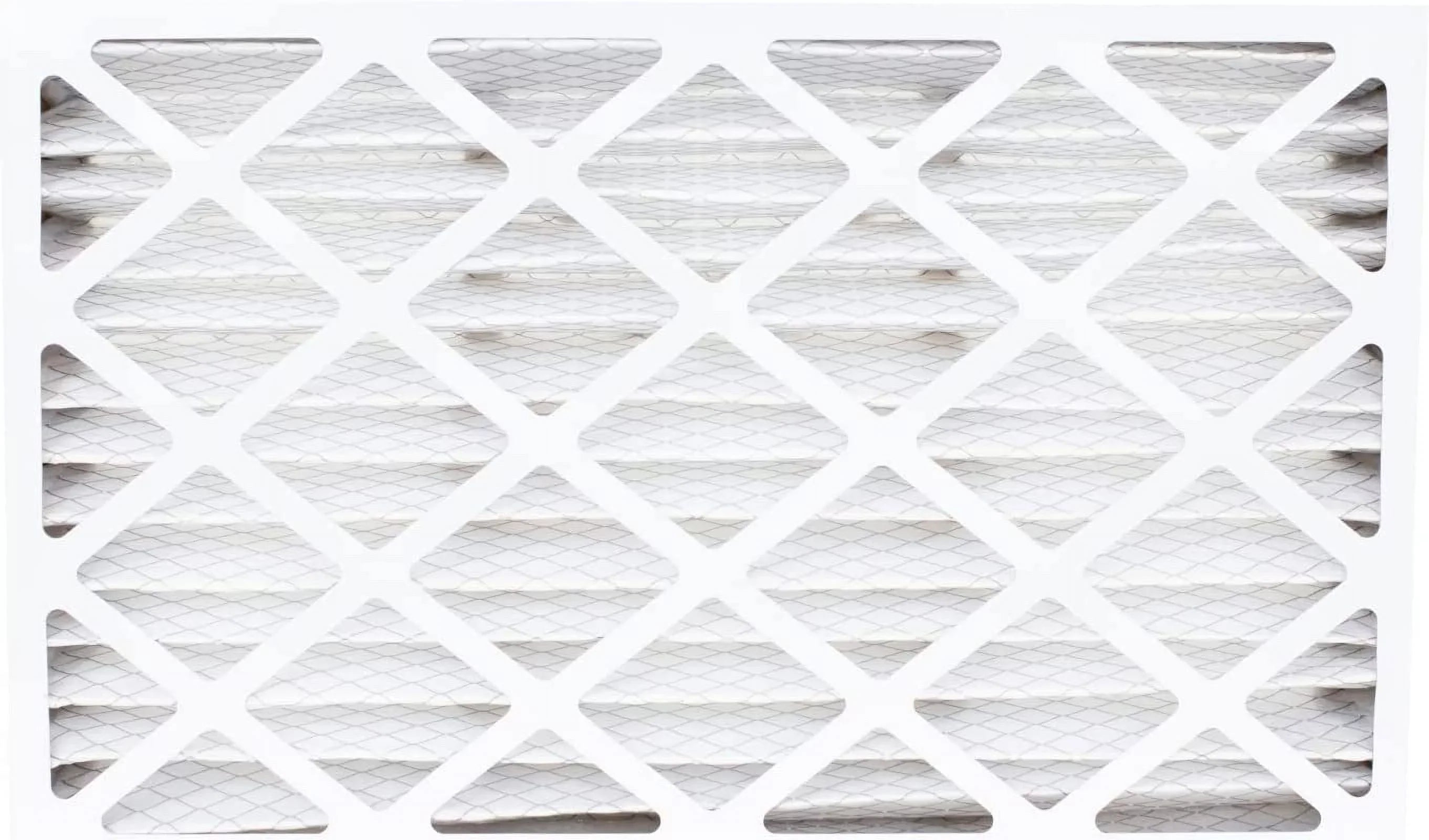 Filterbuy 16x25x5 MERV 8 Pleated HVAC AC Furnace Air Filters for Trion Air Bear 255649-105 (4-Pack)