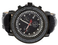 Joe Rodeo Mens Joe Rodeo Junior JJU3 Black PVD 50MM Diamond Watch 2.5 Ct