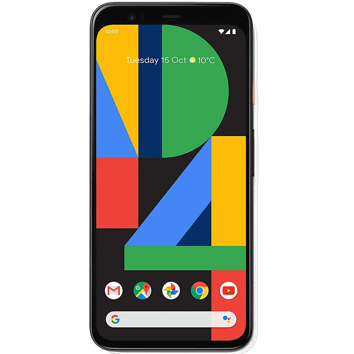 Google Pixel 4 G020M 128GB 5.7 inch Android (GSM Only, No CDMA) Factory Unlocked 4G/LTE Smartphone - International Version (Clearly White)