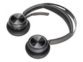 Poly Voyager Focus 2 USB-C Headset TAA - Siri, Google Assistant - Stereo - USB Type C - Wired/Wireless - Bluetooth - 164 ft - 20 Hz - 20 kHz - On-ear, Over-the-head - Binaural - Ear-cup - MEMS Tech...