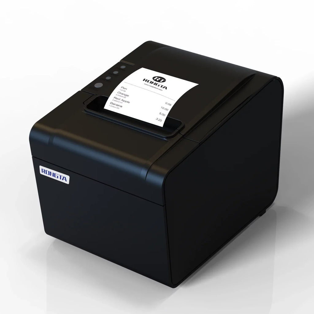 RONGTA POS Printer, 80mm USB Thermal Receipt Printer, Restaurant Kitchen Printer with Auto Cutter Support Cash Drawer,USB Serial Ethernet Interface Optional for Windows/Mac/Linux (RP326)