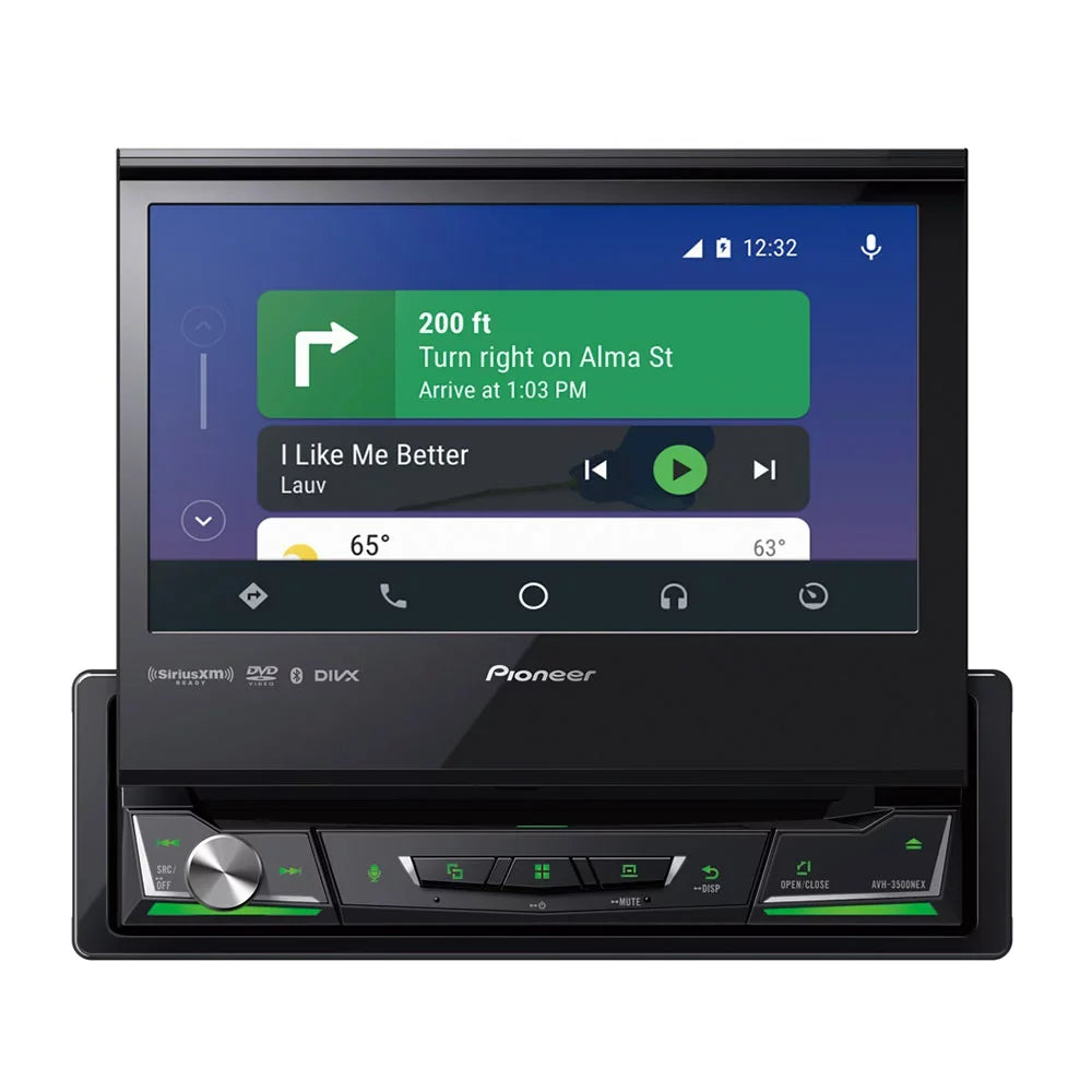New Pioneer AVH-3500NEX 7" Single-DIN DVD Receiver & Free Bullet Camera