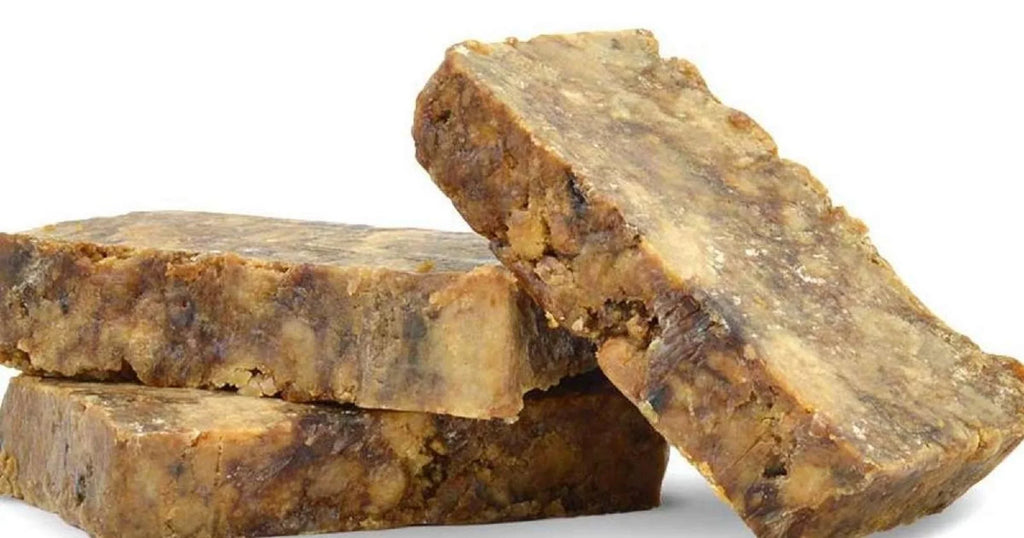 African Black Soap - Ghana Black Soap Natural Original 3 Bars x 200g Pack For Skin and Hair
