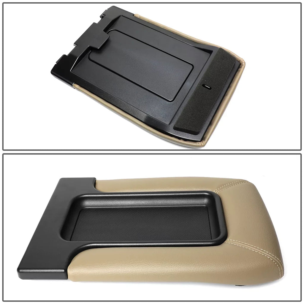 For 2001 to 2007 Silverado Sierra Escalade Pickup Truck Beige Armrest Center Console Lid Repair Kit Assembly 02 03 04 05 06