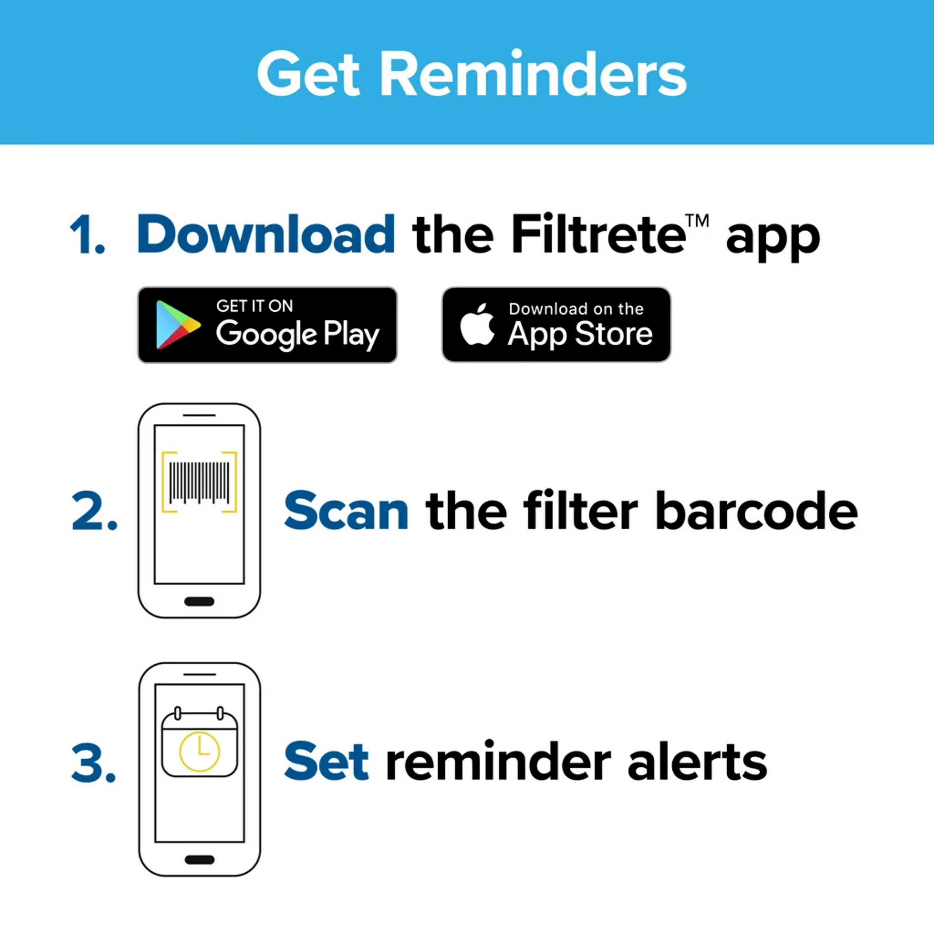 Filtrete 24x24x1 Air Filter, MPR 800 MERV 10, Micro Particle Reduction, 4 Filters