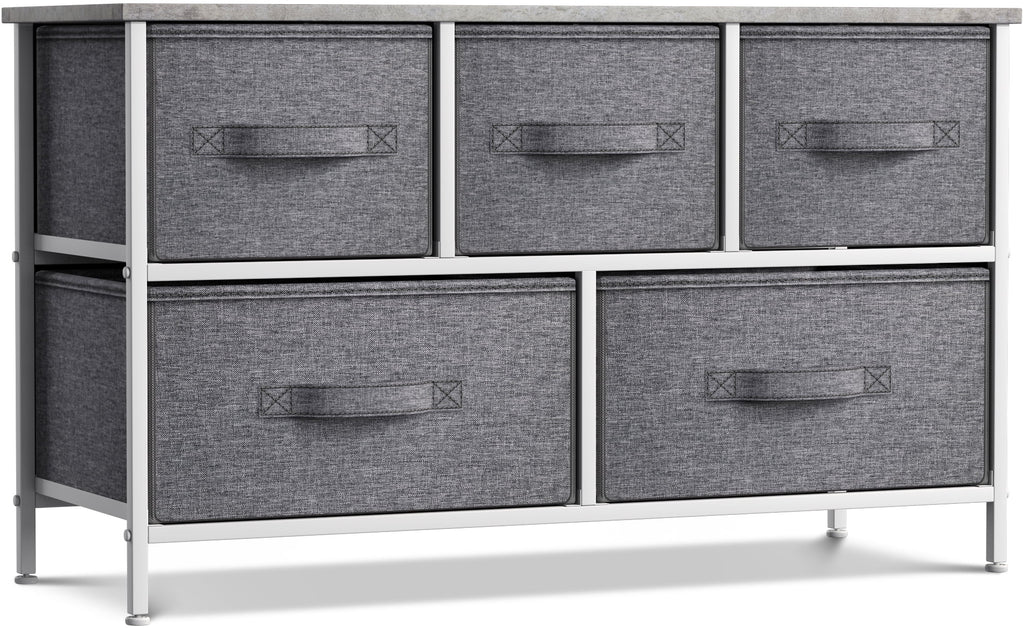 Storage Cube Dresser - Grey