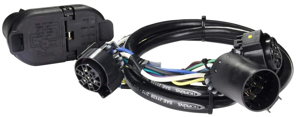Hopkins Manufacturing HOP41167 Multi-tow 7 Blade & 4 FLatitude 5th Wheel Wiring Kit